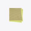 3d Checkered Logo Double-Sided Oversized Silk Square Scarf
