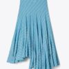 Asymmetric Jersey Skirt