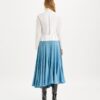Asymmetric Jersey Skirt