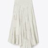 Asymmetrical Viscose Skirt