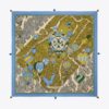 Balloons In The Sky Silk Square Scarf