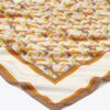 Basket-Weave Logo Oversized Square Scarf