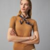 Basket-Weave Logo Silk Neckerchief