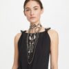 Bead And Resin Necklace