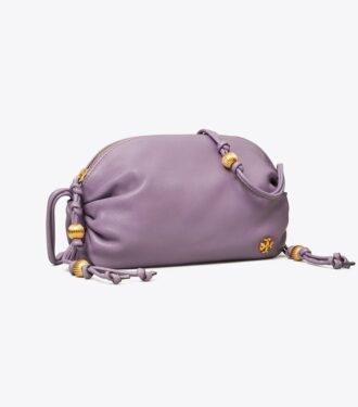 Beaded Strap Soft Mini Crossbody