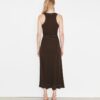Belted Jersey Skirt