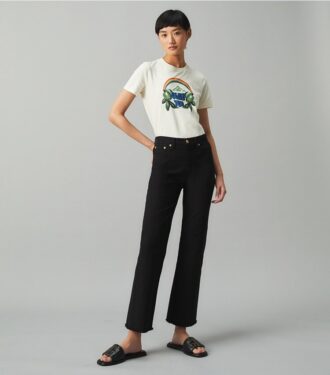 Boot-Cut Denim Pant