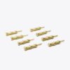 Brass Corn Holders, Set Of 8 Brass Corn Holders, Set Of 8