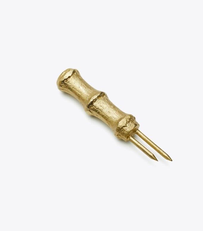 Brass Corn Holders, Set Of 8 Brass Corn Holders, Set Of 8