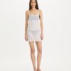Broderie Mini Dress