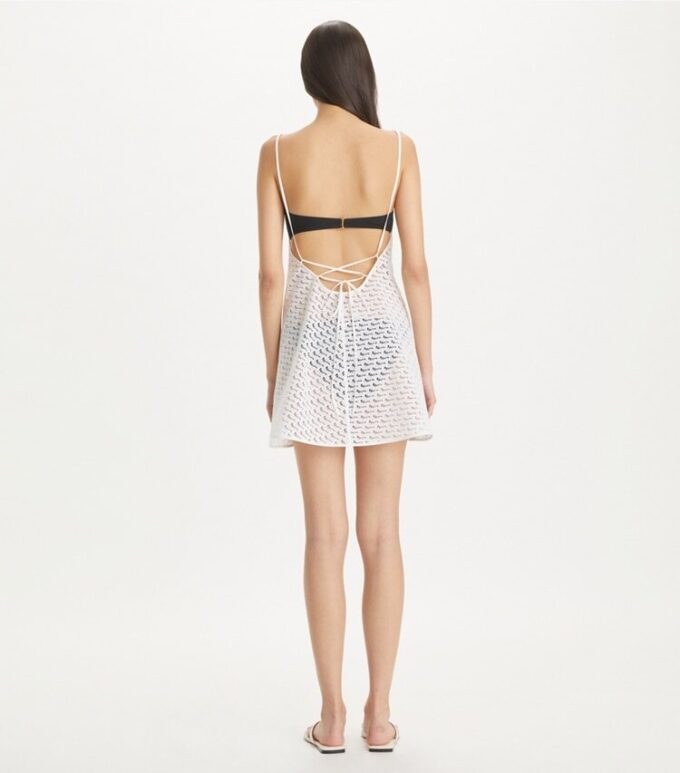Broderie Mini Dress