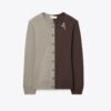 Brooch Wool Cardigan