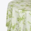 Butterfly Batik Round Tablecloth, 108″