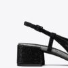 Cap-Toe Pavé Slingback