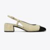 Cap-Toe Slingback