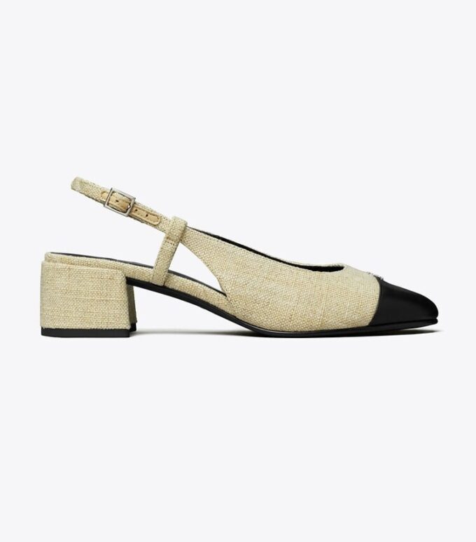 Cap-Toe Slingback