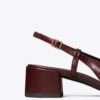 Cap-Toe Slingback Pump