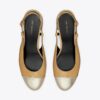 Cap-Toe Slingback Pump