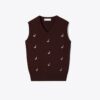 Cashmere Birdie Sweater Vest