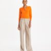 Cashmere Long-Sleeve Polo