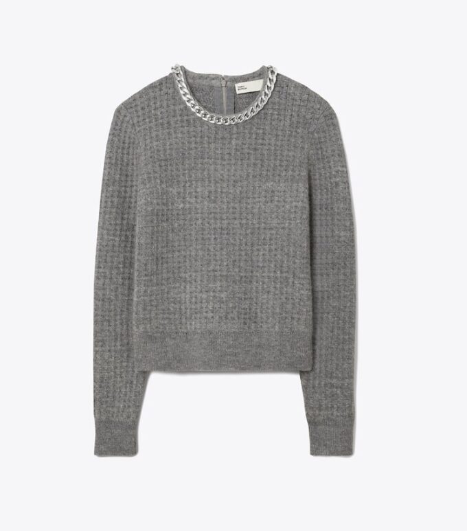 Chain Crewneck Pullover