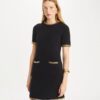 Chain Wool Dress