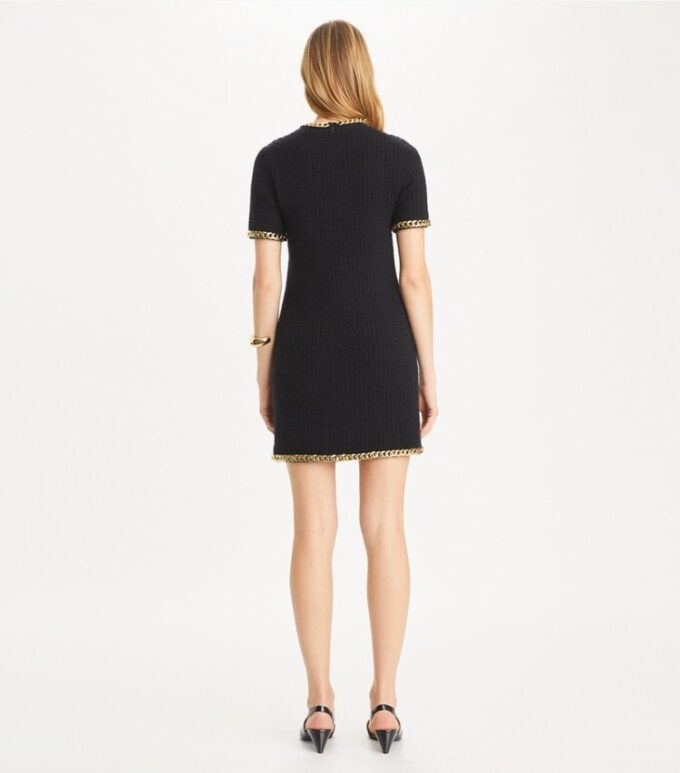 Chain Wool Dress
