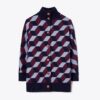 Chevron Sweater Coat