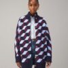 Chevron Sweater Coat