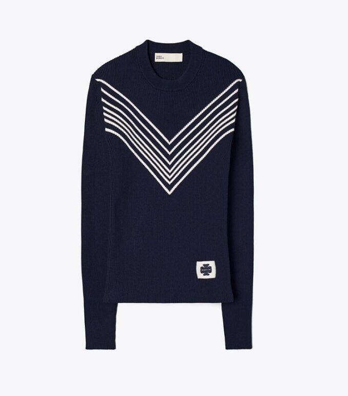 Chevron Viscose Sweater