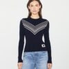 Chevron Viscose Sweater