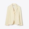 Cinched Twill Blazer