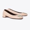 Claire Cap-Toe Heel Ballet