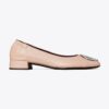 Claire Cap-Toe Heel Ballet