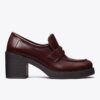 Classic Heeled Lug Loafer