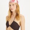 Climbing Lilies Double-Sided Neckerchief