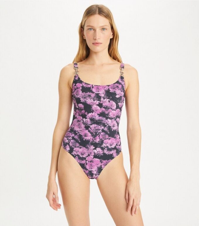 Clip Tank Swimsuit