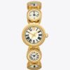 Clock Watch, Gold-Tone Stainless Steel