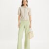 Coated Jersey Pant