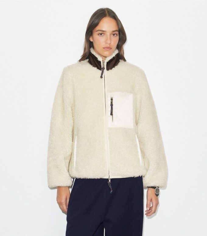 Colorblock Fleece Jacket