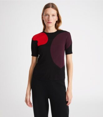 Colorblock Knit Top