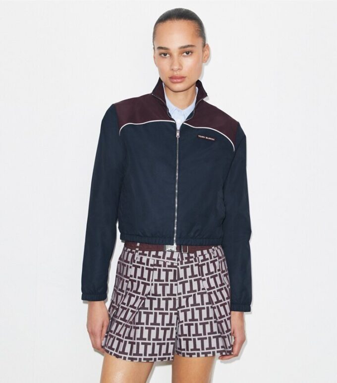 Colorblock Nylon Jacket