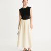 Colorblock Pleated Dress