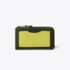 Colorblock Zip Card Case