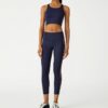 Contrast Piped Long Bra Contrast Piped Long Bra