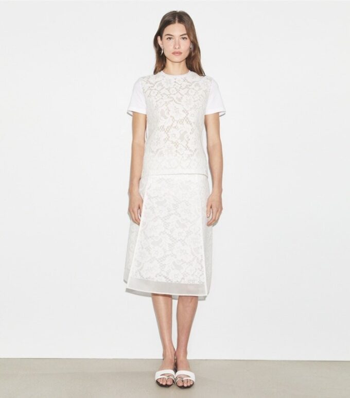 Corded Lace Skirt
