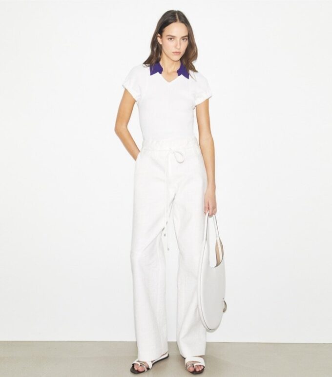 Cotton And Silk Polo