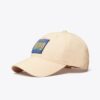 Cotton Baseball Hat With Patch