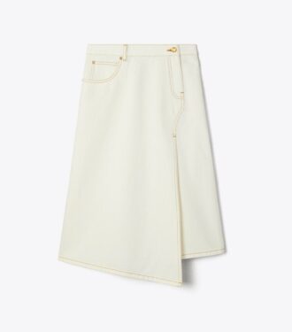 Cotton Denim Skirt