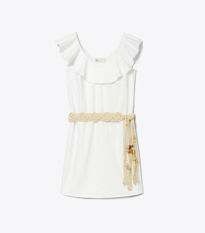 Cotton Flounce Dress